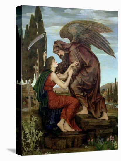 The Angel of Death, 1890-Evelyn De Morgan-Stretched Canvas