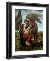 The Angel of Death, 1890-Evelyn De Morgan-Framed Giclee Print