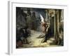 The Angel of Death; Peste a Roma-Jules Elie Delaunay-Framed Giclee Print