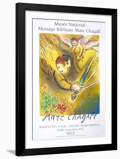 The Angel Of Judgement, 1974-Marc Chagall-Framed Collectable Print