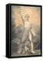 The Angel of Revelation, c.1805-William Blake-Framed Stretched Canvas