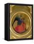 The Angel of the Annunciation, Altarpiece, Church of San Domenico in Perugia-Fra Angelico-Framed Stretched Canvas