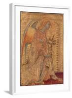 The Angel of the Annunciation, C.1333-Simone Martini-Framed Giclee Print