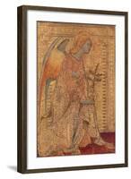 The Angel of the Annunciation, C.1333-Simone Martini-Framed Giclee Print