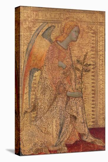 The Angel of the Annunciation, C.1333-Simone Martini-Stretched Canvas
