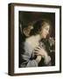 The Angel of the Annunciation, c.1650-Giovanni Francesco Romanelli-Framed Giclee Print