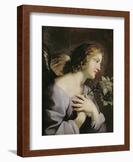 The Angel of the Annunciation, c.1650-Giovanni Francesco Romanelli-Framed Giclee Print