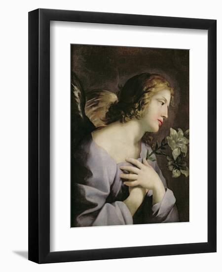 The Angel of the Annunciation, c.1650-Giovanni Francesco Romanelli-Framed Giclee Print