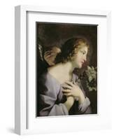 The Angel of the Annunciation, c.1650-Giovanni Francesco Romanelli-Framed Giclee Print