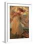 The Angel of the Birds, 1910 (Oil on Canvas)-Franz Dvorak-Framed Giclee Print