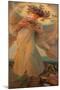 The Angel of the Birds, 1910 (Oil on Canvas)-Franz Dvorak-Mounted Giclee Print