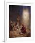 The Angel of the Lord appears to the shepherds - Bible-William Brassey Hole-Framed Giclee Print