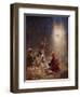 The Angel of the Lord appears to the shepherds - Bible-William Brassey Hole-Framed Giclee Print