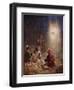 The Angel of the Lord appears to the shepherds - Bible-William Brassey Hole-Framed Giclee Print