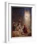 The Angel of the Lord appears to the shepherds - Bible-William Brassey Hole-Framed Giclee Print