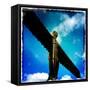 The Angel of the North-Craig Roberts-Framed Stretched Canvas