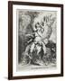 The Angel of the Resurrection , from Specimens of Polyautography, 1801 (Published 1803)-Benjamin West-Framed Giclee Print