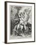 The Angel of the Resurrection , from Specimens of Polyautography, 1801 (Published 1803)-Benjamin West-Framed Giclee Print