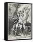 The Angel of the Resurrection , from Specimens of Polyautography, 1801 (Published 1803)-Benjamin West-Framed Stretched Canvas