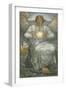 The Angel of the Sea, 1906-Edward Reginald Frampton-Framed Giclee Print