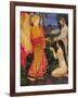 The Angel Offering the Fruits of the Garden of Eden to Adam and Eve-John Byam Shaw-Framed Giclee Print