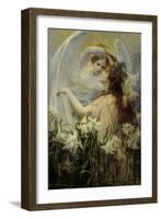 The Angel's Message-George Hillyard Swinstead-Framed Giclee Print