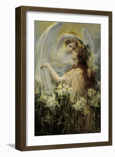 The Angel's Message-George Hillyard Swinstead-Framed Giclee Print