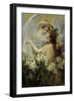 The Angel's Message-George Hillyard Swinstead-Framed Giclee Print