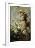 The Angel's Message-George Hillyard Swinstead-Framed Giclee Print