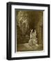 The Angel Seated Upon the Stone-Gustave Doré-Framed Giclee Print