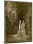 The Angel Seated Upon the Stone-Gustave Doré-Mounted Giclee Print