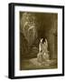 The Angel Seated Upon the Stone-Gustave Doré-Framed Giclee Print