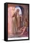 The Angel Sets Peter Free-Arthur A. Dixon-Framed Stretched Canvas