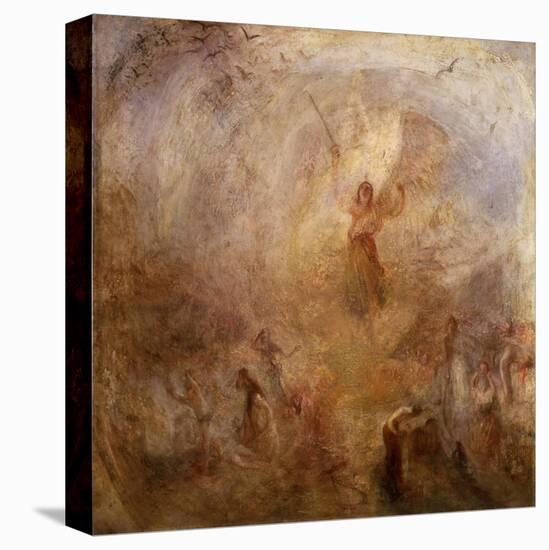 The Angel Standing in the Sun-J. M. W. Turner-Stretched Canvas