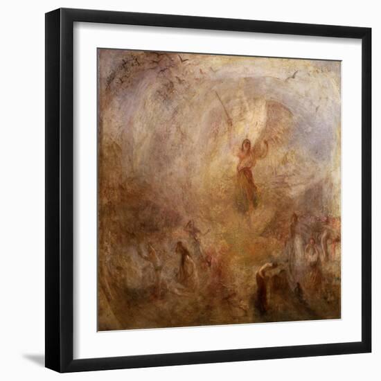 The Angel Standing in the Sun-J. M. W. Turner-Framed Giclee Print