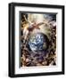 The Angel Vortex, 2020, (digital collage)-Trygve Skogrand-Framed Giclee Print