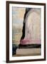 The Angel with the Sword Marking Dante with the Sevenfold' from 'Purgatorio'-William Blake-Framed Giclee Print