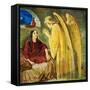 The Angel with Wonderful News-Clive Uptton-Framed Stretched Canvas