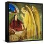 The Angel with Wonderful News-Clive Uptton-Framed Stretched Canvas