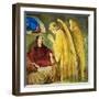 The Angel with Wonderful News-Clive Uptton-Framed Giclee Print