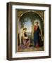 The Angelic Salutation, or the Annunciation, 1860-Eugene Emmanuel Amaury-Duval-Framed Giclee Print