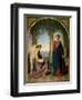 The Angelic Salutation, or the Annunciation, 1860-Eugene Emmanuel Amaury-Duval-Framed Giclee Print