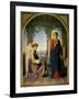 The Angelic Salutation, or the Annunciation, 1860-Eugene Emmanuel Amaury-Duval-Framed Giclee Print