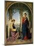 The Angelic Salutation, or the Annunciation, 1860-Eugene Emmanuel Amaury-Duval-Mounted Giclee Print