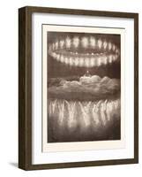 The Angelic Wreaths-Gustave Dore-Framed Giclee Print