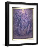 The Angels in the Planet Mercury, Illustration from 'The Dore Gallery', Published C.1890-Gustave Doré-Framed Giclee Print