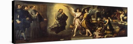 The Angels' Kitchen, 1646-Bartolomé Estéban Murillo-Stretched Canvas