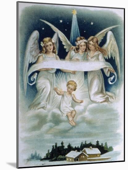 The Angels' Message-null-Mounted Giclee Print