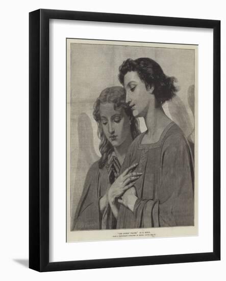 The Angels' Prayer-Hugues Merle-Framed Giclee Print