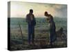 The Angelus, 1857-59-Jean-François Millet-Stretched Canvas